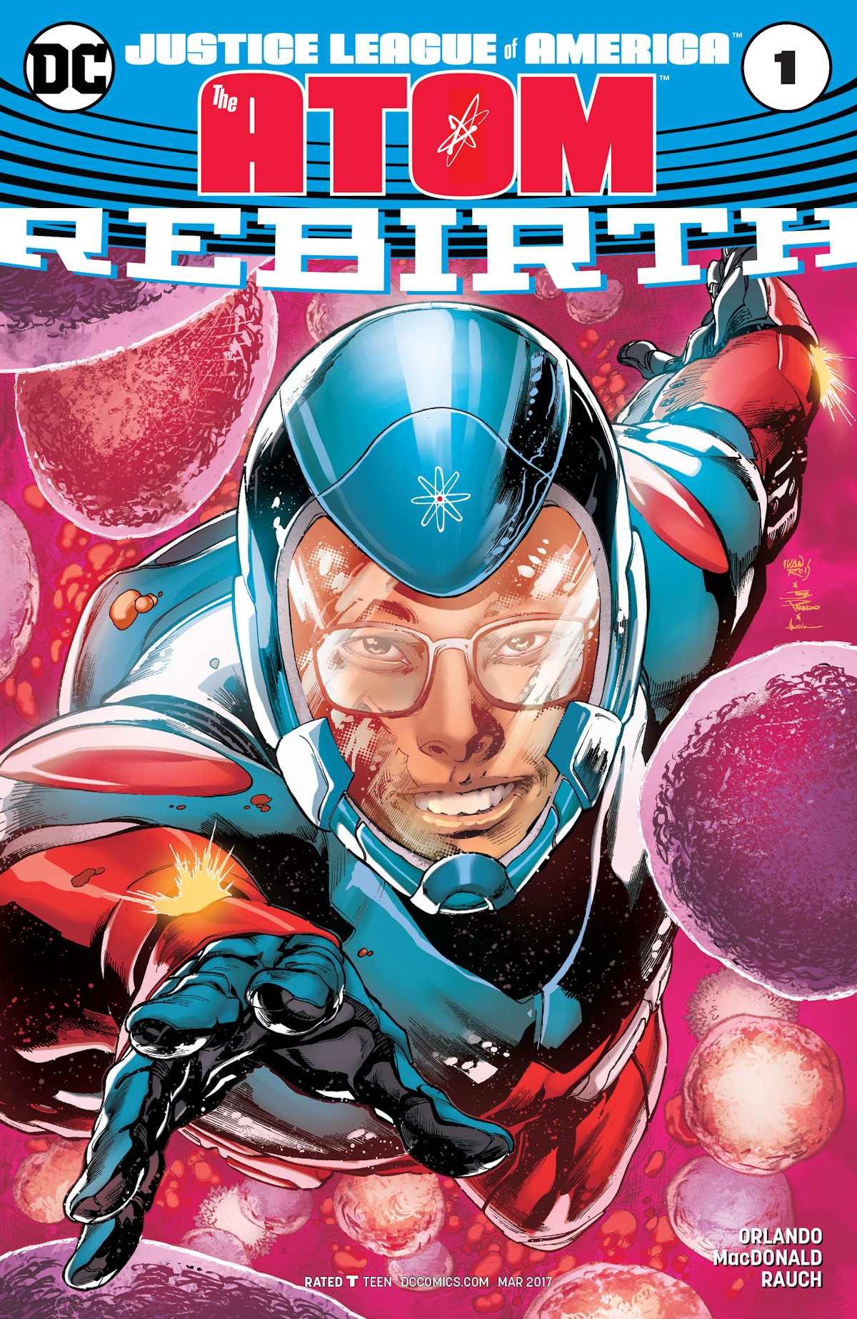 Justice League of America: The Atom Rebirth 1 (Cover A)