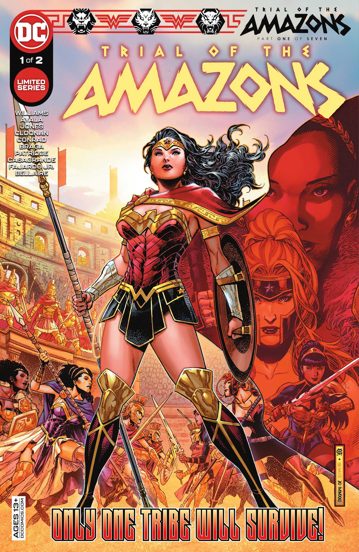 Trial of the Amazons 1 (Cover A)
